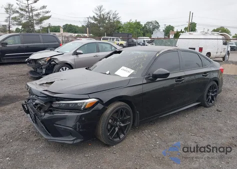 2022 Honda Civic Sport from USA, damaged, VIN 2HGFE2F51NH553996